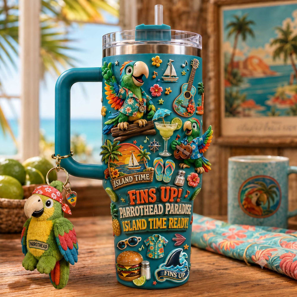 JMBF 40oz Tumbler With Handle HTTT