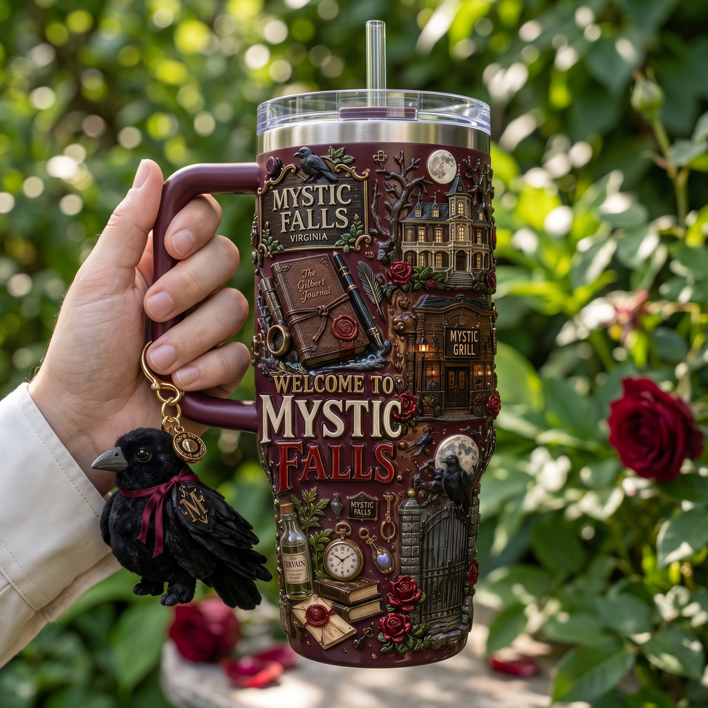 TVD 40oz Tumbler With Handle HTTT