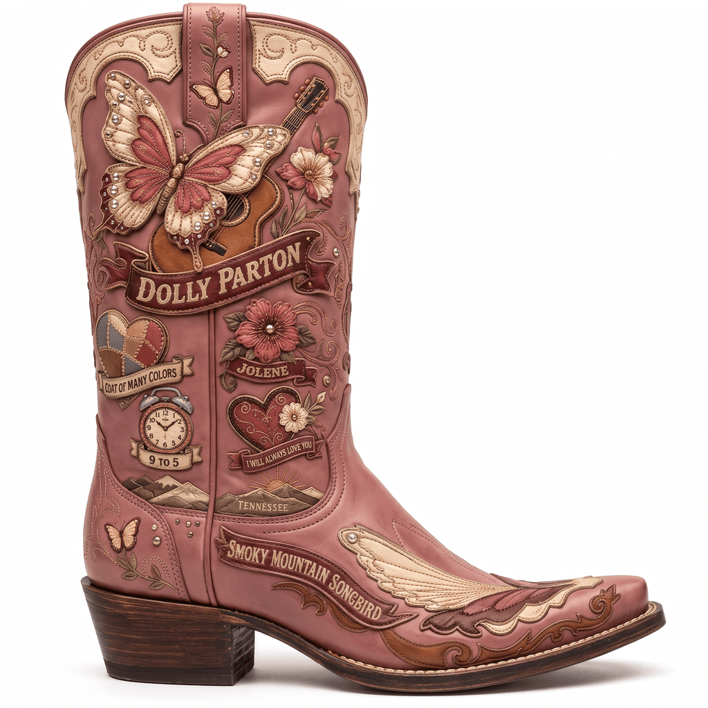 DLPT WESTERN COWBOY BOOTS HTTT
