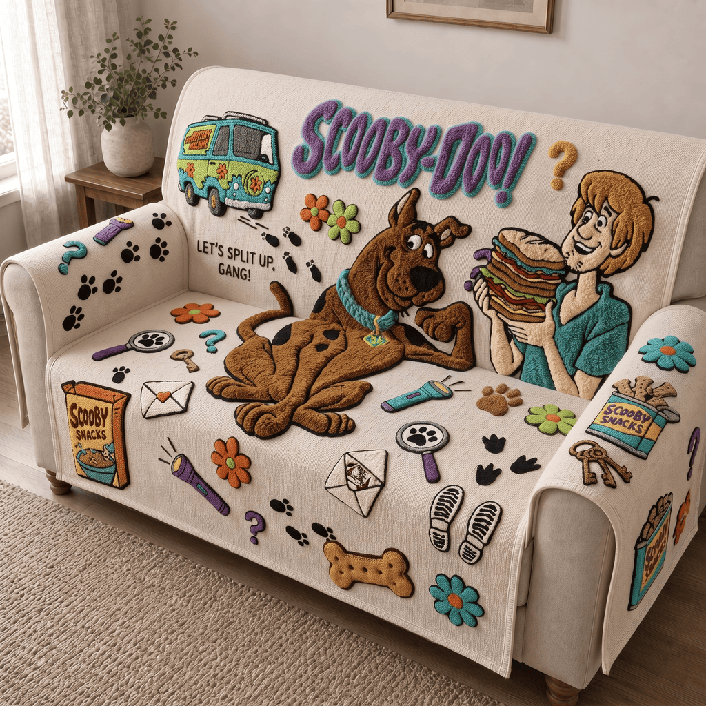SCBD Tufted Sofa Cover & Pillow Set HTTT