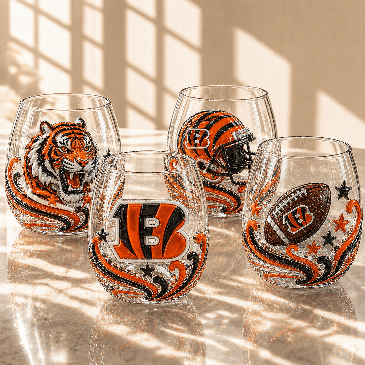 Premium CCBG Stemless Wine Glass Set BMD