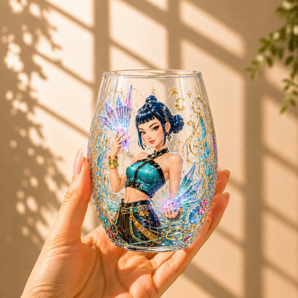 Premium KDH Stemless Wine Glass Set BMD
