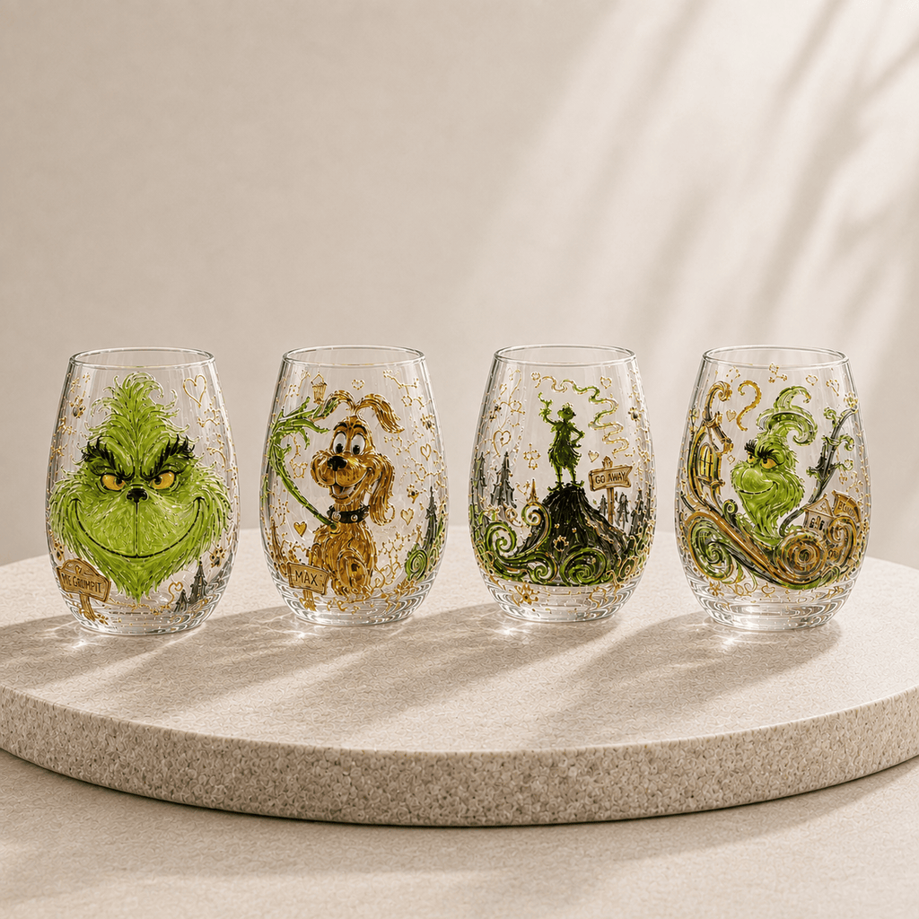 Premium TGR Stemless Wine Glass Set BMD