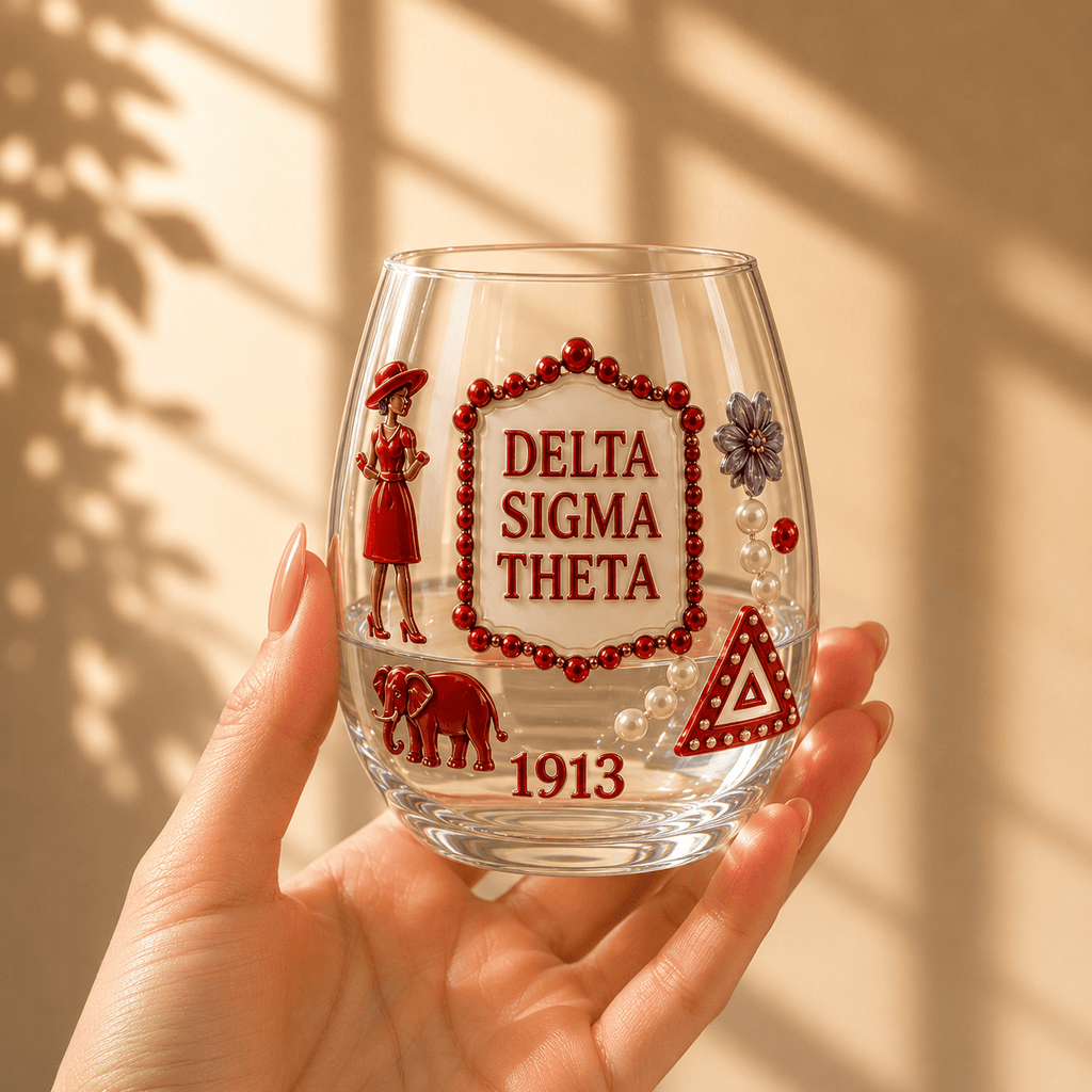 Premium DSTT Stemless Wine Glass Set TMH