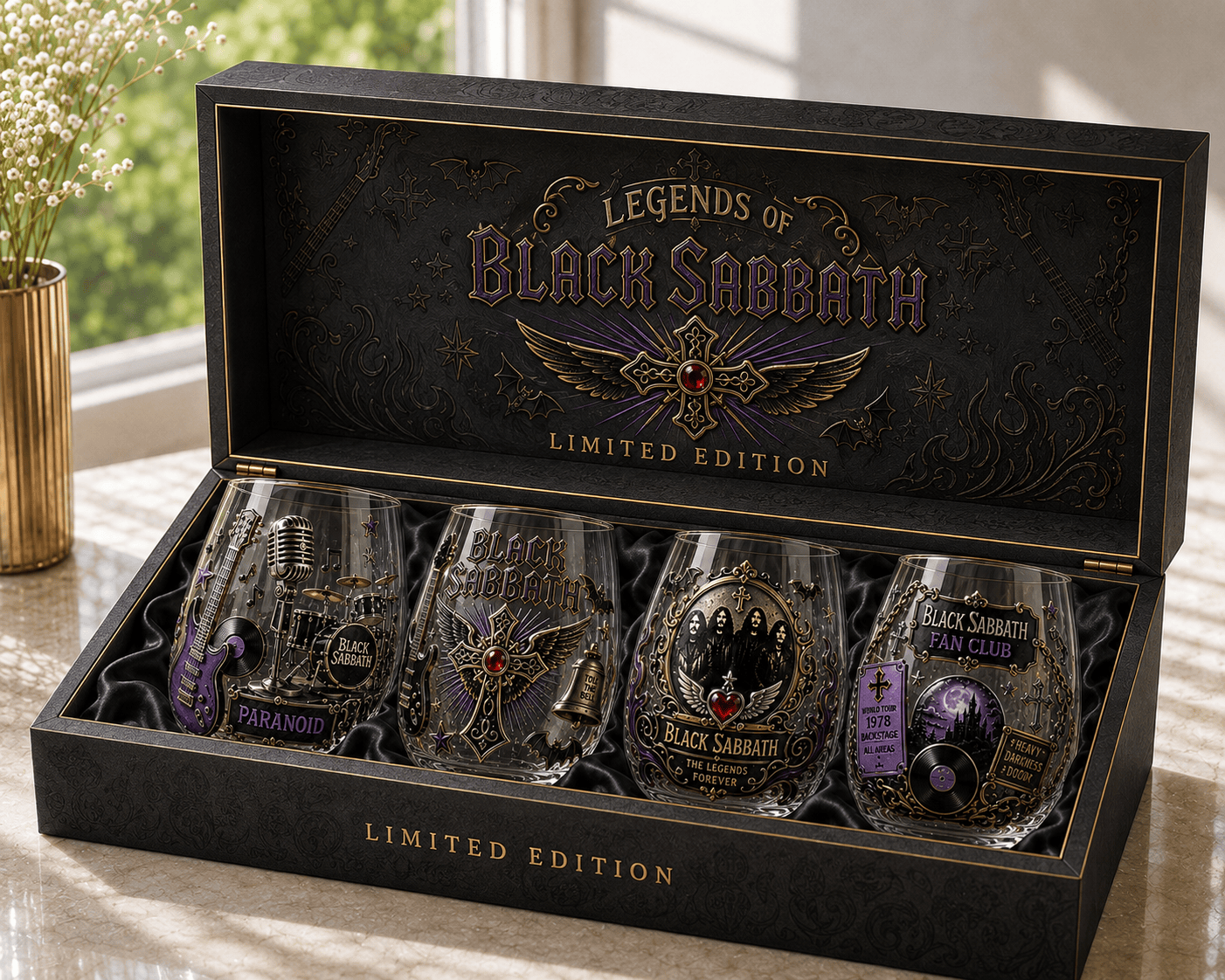 Premium BLST Stemless Wine Glass Set TTTT