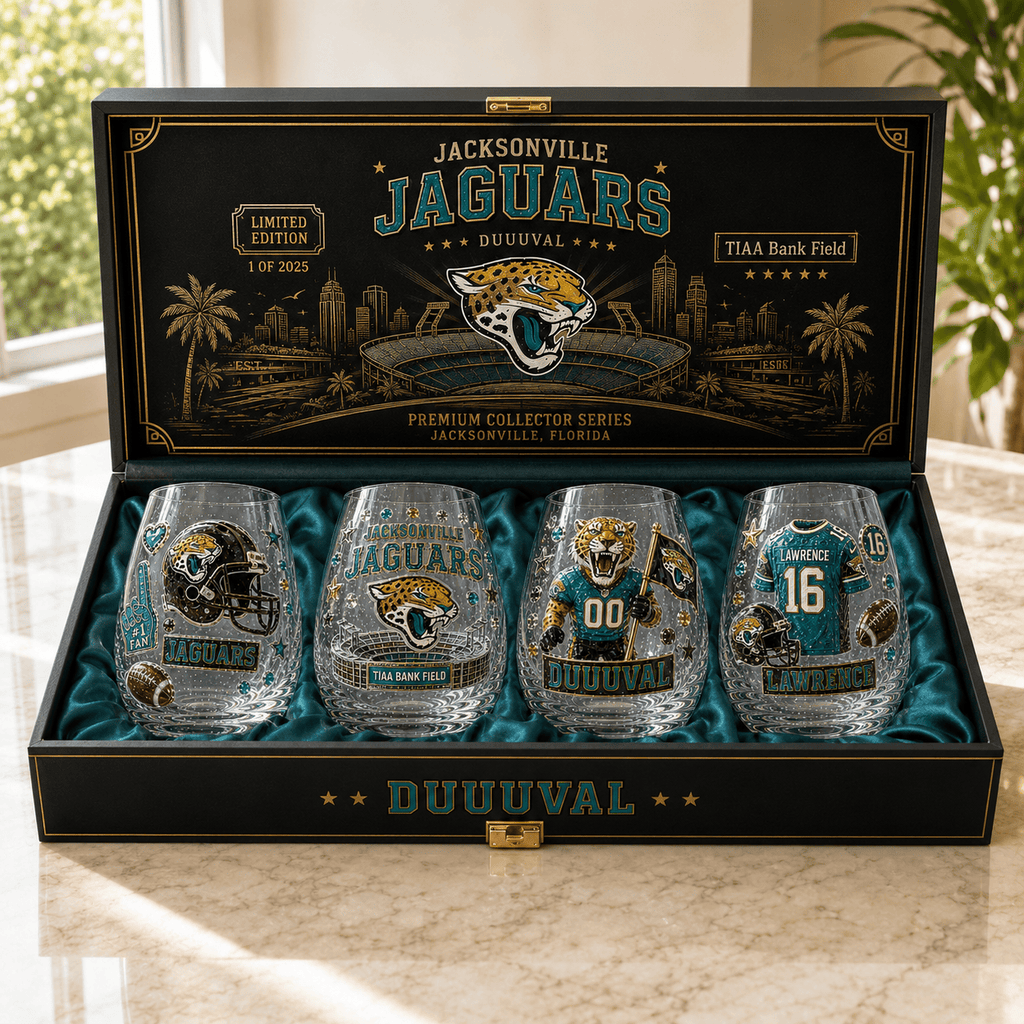 Premium JSVJ Stemless Wine Glass Set BMD